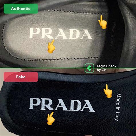 how to spot fake prada boots|prada shoes authenticity checker.